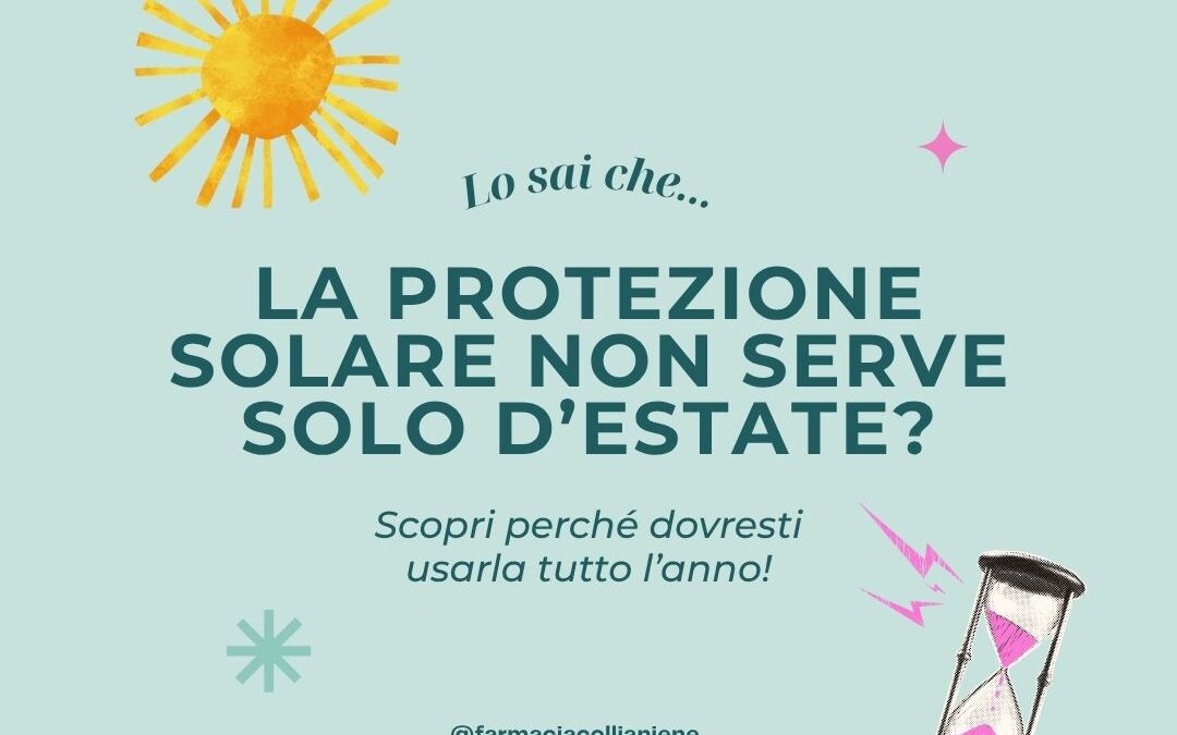 La crema solare serve solo d’estate? | Farmacia Colli Aniene Roma