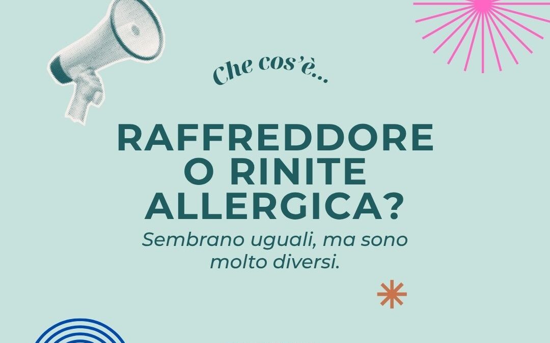 Raffreddore o rinite allergica? Come distinguerli | Farmacia Colli Aniene Roma